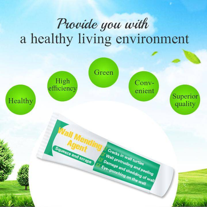 100ml Valid mould proof Wall Mending Agent Wall Repair Cream Wall Crack Nail Repair quick-drying patch restore Size : 1 piece|3 piece|5 pieces 