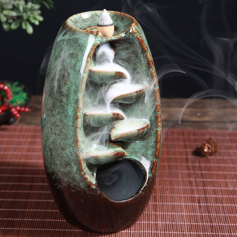Multicol-Incense-Burner-Waterfall-Ceramic-Smoke-Mountain-River-Handicraft-Incense-Censer-Holder