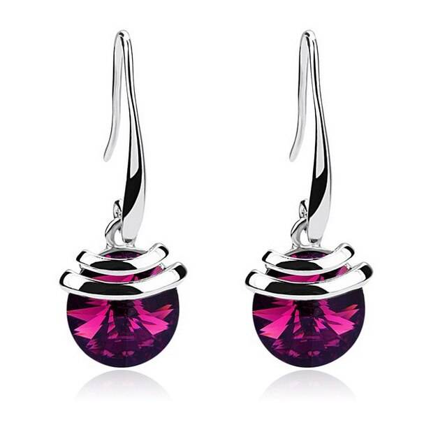 Fashion Drop Earrings For Women Crystals From Swarovski Long Dangle Earrings Jewelry Female Love Magic Bean Valentine’s Day Gift Fashion Drop Earrings For Women Crystals From Swarovski Long Dangle Earrings Jewelry Female Love Magic Bean Valentine's Day Gift