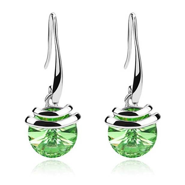 Fashion Drop Earrings For Women Crystals From Swarovski Long Dangle Earrings Jewelry Female Love Magic Bean Valentine’s Day Gift Fashion Drop Earrings For Women Crystals From Swarovski Long Dangle Earrings Jewelry Female Love Magic Bean Valentine's Day Gift