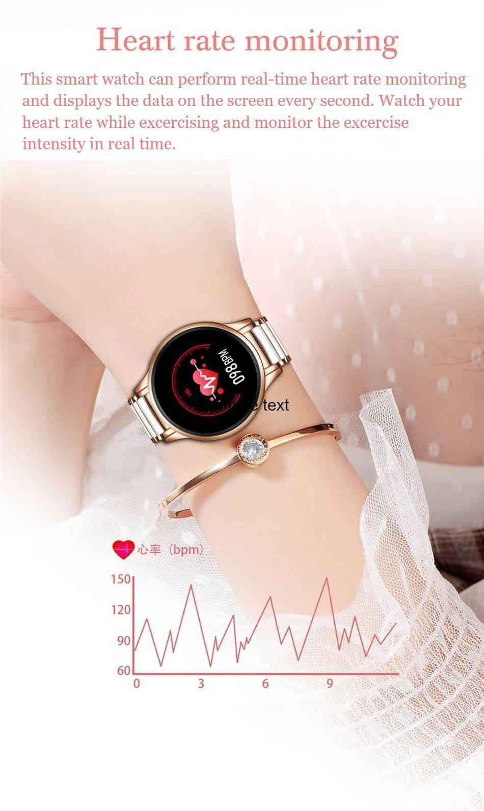 Multi-Functional Ladies Smart Watch