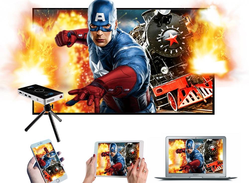 Mini WiFi 4K Portable Projectors